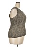 George 100% Polyester Tan Sleeveless Top Size 18-20W - photo 4