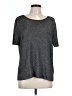 CeCe Gray Short Sleeve Top Size L - photo 1