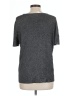CeCe Gray Short Sleeve Top Size L - photo 2