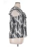 Milano Silver Sleeveless Blouse Size XL - photo 4
