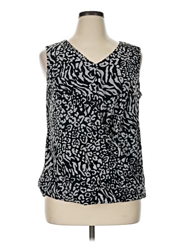 Dana Buchman Sleeveless Blouse (view 1)