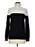 Calvin Klein Color Block Black Turtleneck Sweater Size M - photo 1