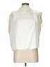 Line & Dot Ivory Sleeveless Blouse Size L - photo 1