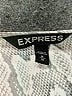Express Gray Short Sleeve Blouse Size M - photo 7