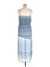 City Triangles 100% Polyester Tie-dye Blue Casual Dress Size XL - photo 2