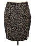 CAbi Animal Print Brown Casual Skirt Size 10 - photo 1