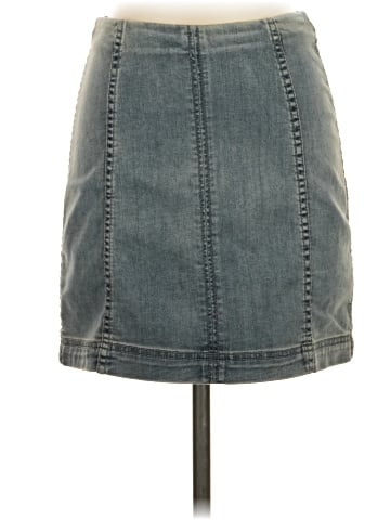 Free People Denim Skirt (view 1)