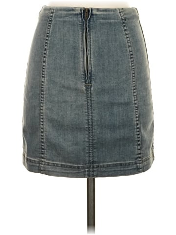 Free People Denim Skirt (view 2)