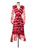 Milly Plaid Red Casual Dress Size 2 - photo 1