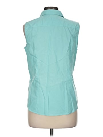 Talbots Outlet Sleeveless Button-Down Shirt (view 2)