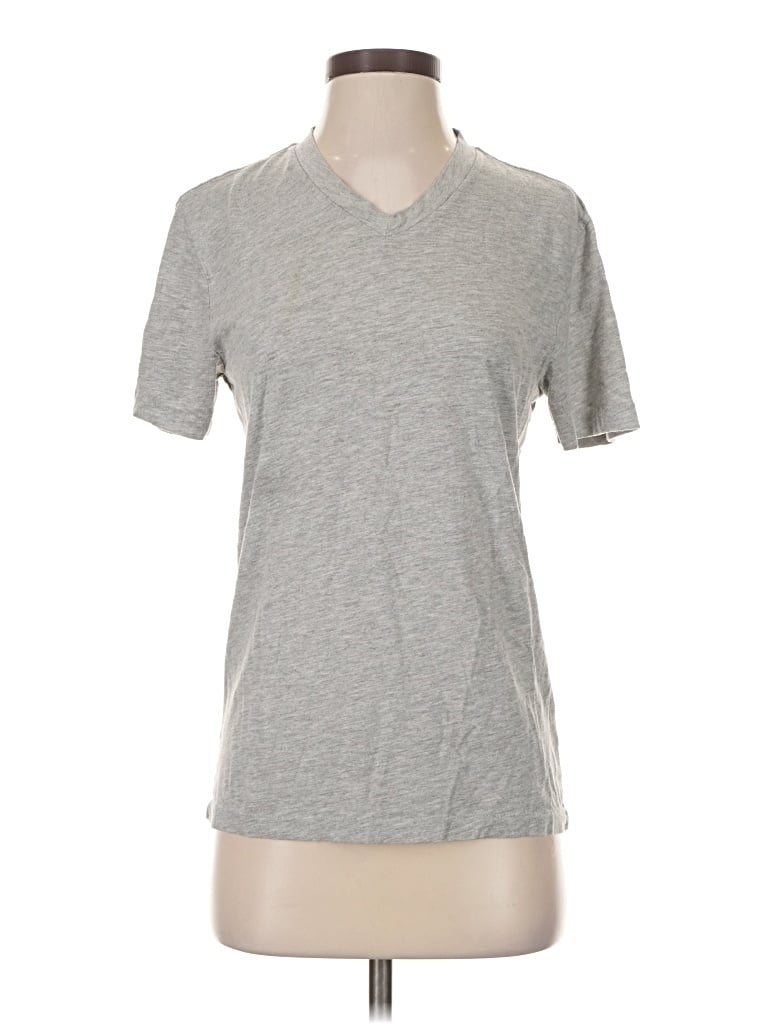 Pre-owned Brooklinen Short Sleeve T-shirt In Gray