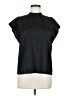 Nine West Black Short Sleeve Blouse Size M - photo 1