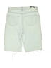 L'Agence Blue Green Denim Shorts Size 27 waist - photo 2