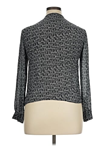 Rena Rowan Long Sleeve Silk Top (view 2)