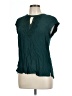 Daniel Rainn Teal Short Sleeve Blouse Size L - photo 1