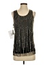 Alberta Ferretti Silver Sleeveless Blouse Size EU (IT) 38 / US 2 - photo 1