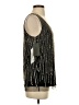 Alberta Ferretti Silver Sleeveless Blouse Size EU (IT) 38 / US 2 - photo 4