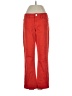 Tory Burch Color Block Red Jeans Size 26 waist - photo 1
