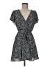 Altar'd State 100% Polyester Paisley Gray Casual Dress Size M - photo 1