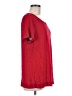 Style&Co Red Short Sleeve Top Size M - photo 4
