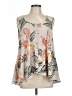 Style&Co 100% Polyester Ivory Sleeveless Blouse Size L - photo 1