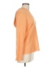 Eileen Fisher 100% Linen Orange Pullover Sweater Size M - photo 4