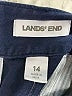 Lands' End Solid Blue Shorts Size 14 - photo 3