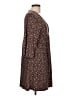 Pull&Bear Animal Print Brown Casual Dress Size L - photo 4
