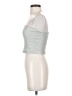 Motel 100% Polyester Gray Sleeveless Top Size S - photo 5