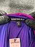 Express 100% Polyester Stripes Purple Cocktail Dress Size XS - photo 7