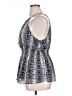 Express 100% Polyester Silver Sleeveless Blouse Size XL - photo 5