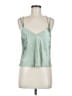 Lovers + Friends 100% Polyester Green Sleeveless Blouse Size M - photo 1