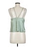 Lovers + Friends 100% Polyester Green Sleeveless Blouse Size M - photo 2