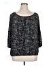 MICHAEL Michael Kors Gray 3/4 Sleeve T-Shirt Size 1X - photo 1