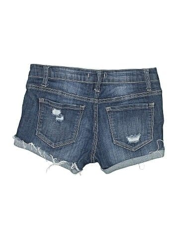 Klique B Denim Shorts (view 2)