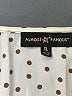 Almost Famous 100% Polyester Polka Dots Ivory Long Sleeve Blouse Size XL - photo 7