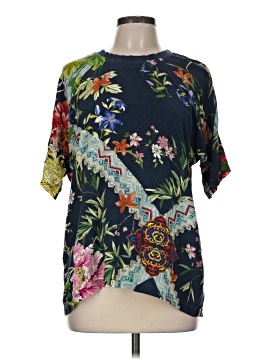 Johnny Was Short Sleeve Blouse