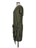 Trouve 100% Polyester Solid Green Casual Dress Size L - photo 5
