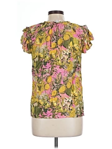 Rose + Olive Short Sleeve Blouse (view 2)