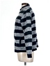 Croft & Barrow 100% Polyester Stripes Blue Jacket Size L (petite) - photo 5
