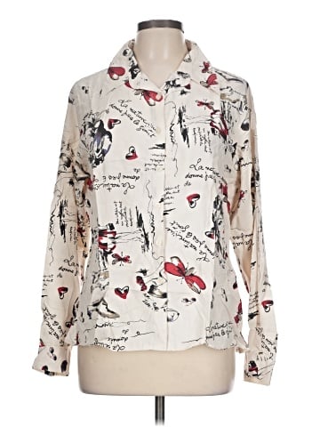 Van Heusen Long Sleeve Blouse (view 1)