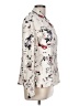 Van Heusen Print Ivory Long Sleeve Blouse Size L - photo 4