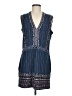 BCBGMAXAZRIA Tweed Blue Cocktail Dress Size M - photo 1