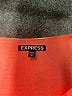 Express Stripes Orange Cocktail Dress Size S - photo 7