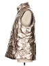 Orly 100% Polyester Metallic Gold Vest Size L - photo 5