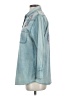 Sandrine Rose Blue 3/4 Sleeve Button-Down Shirt Size S - photo 5