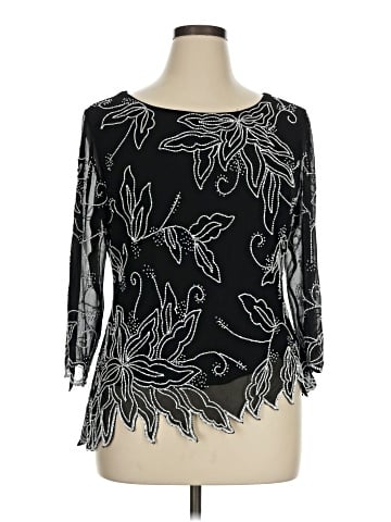 Jkara 3/4 Sleeve Blouse (view 1)