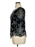 Jkara 100% Polyester Black 3/4 Sleeve Blouse Size XL (estimated) - photo 5