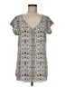 Express Gray Short Sleeve Blouse Size M - photo 1