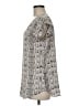 Express Gray Short Sleeve Blouse Size M - photo 5